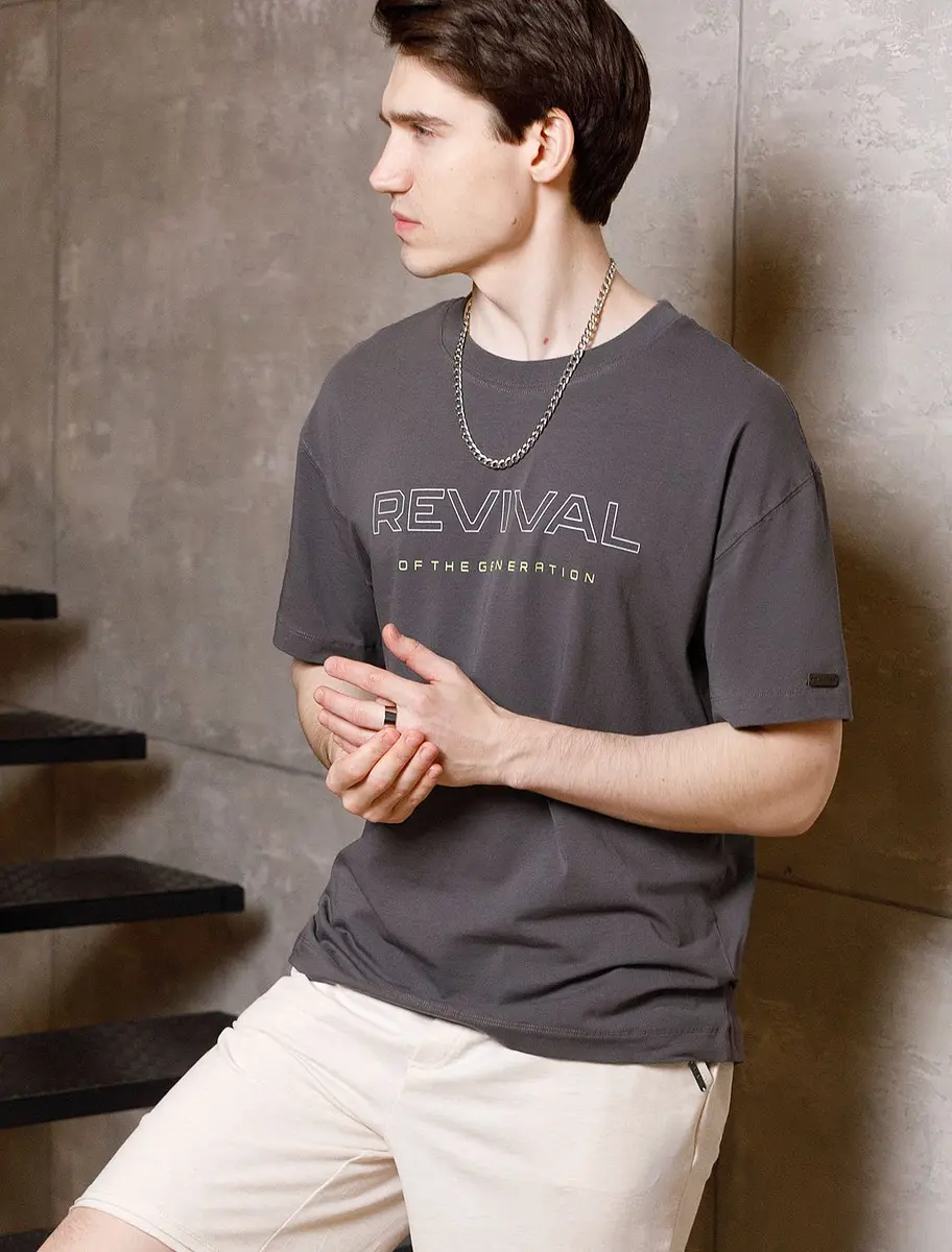 

Футболка, Серый;серый_revival