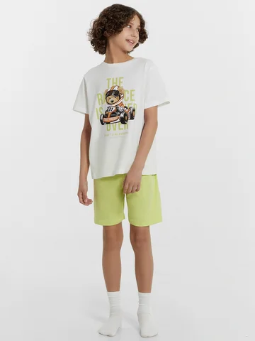 Комплект домашний для мальчиков: футболк