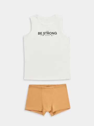 Комплект для мальчиков (майка, трусы)