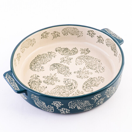 

Форма для запекания керамическая, Зеленый