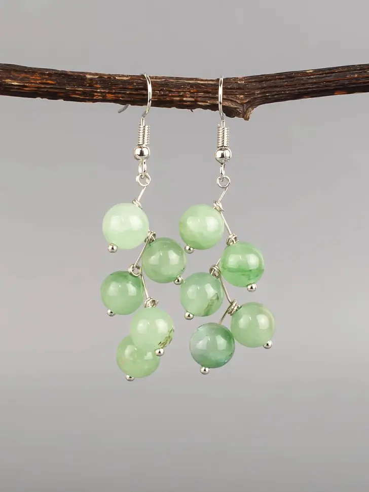 

Серьги, Зеленый