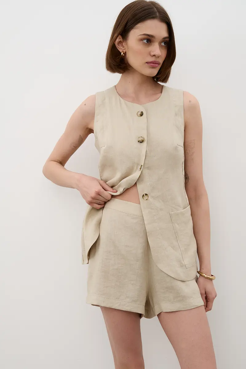 

Шорты, Бежевый