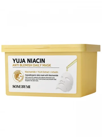 Ежедневная тканевая маска для лица с экс