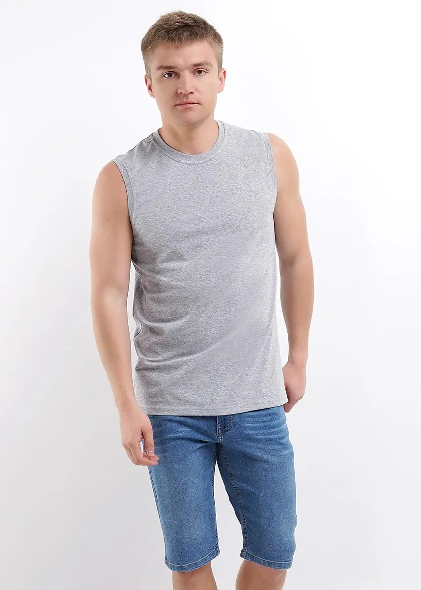 

Майка, Серый;меланж серый