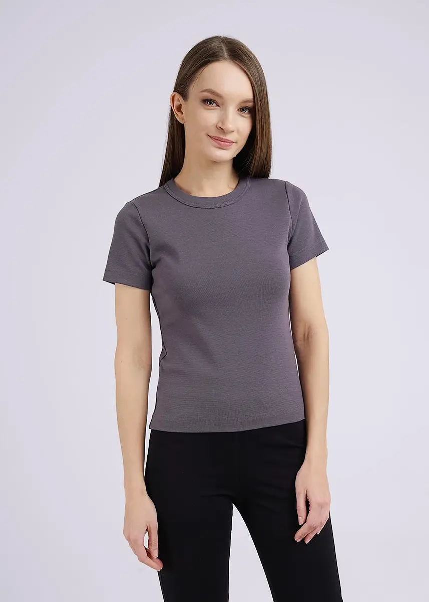 

Футболка, Серый;т.серый