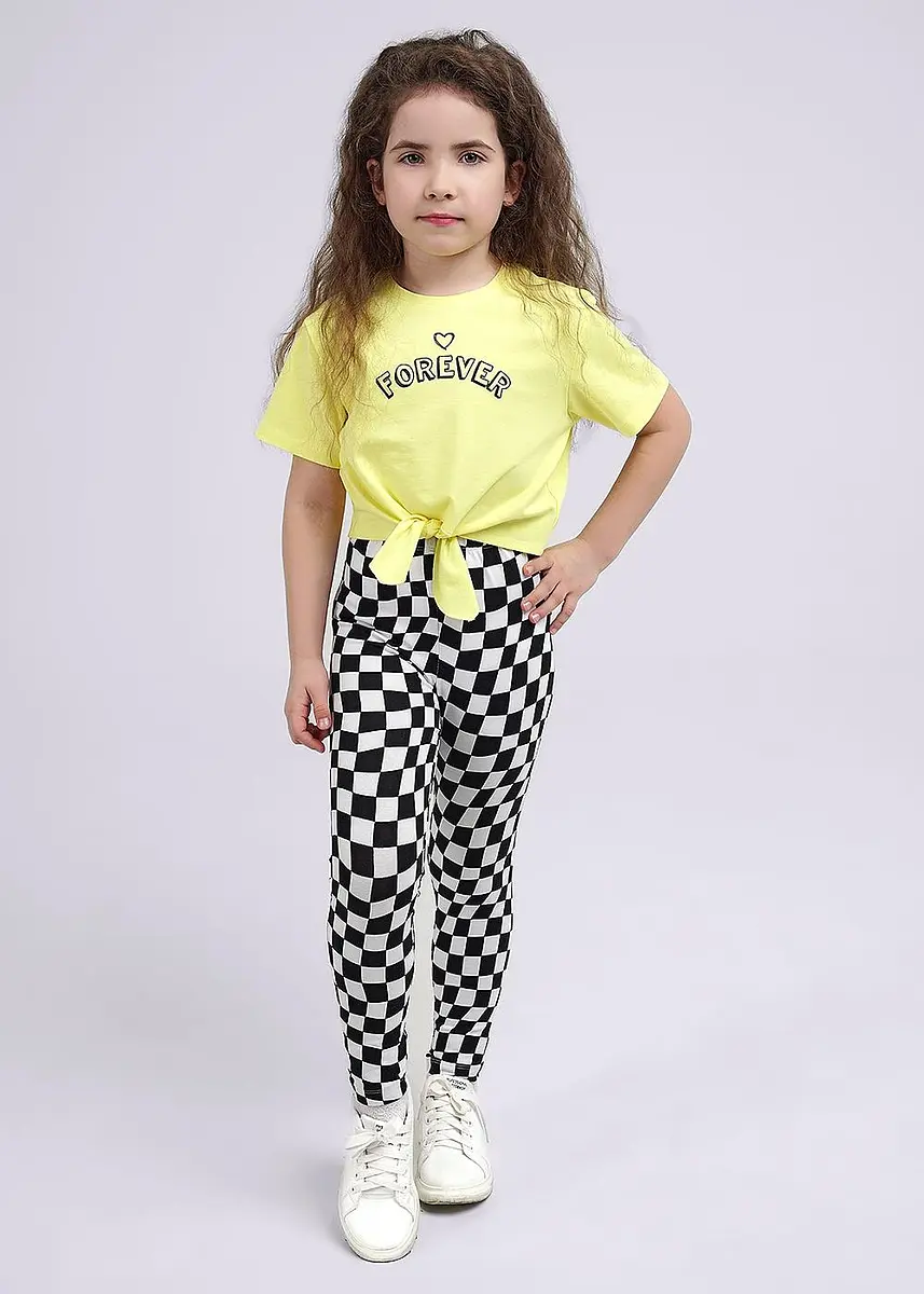 

Леггинсы лосины, Белый;белый/черный