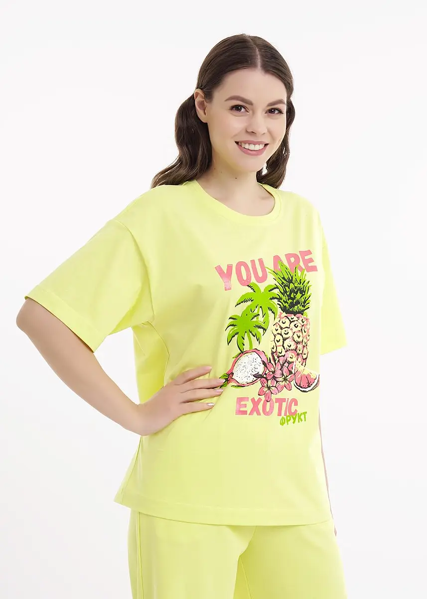 

Футболка, Желтый;св.желтый