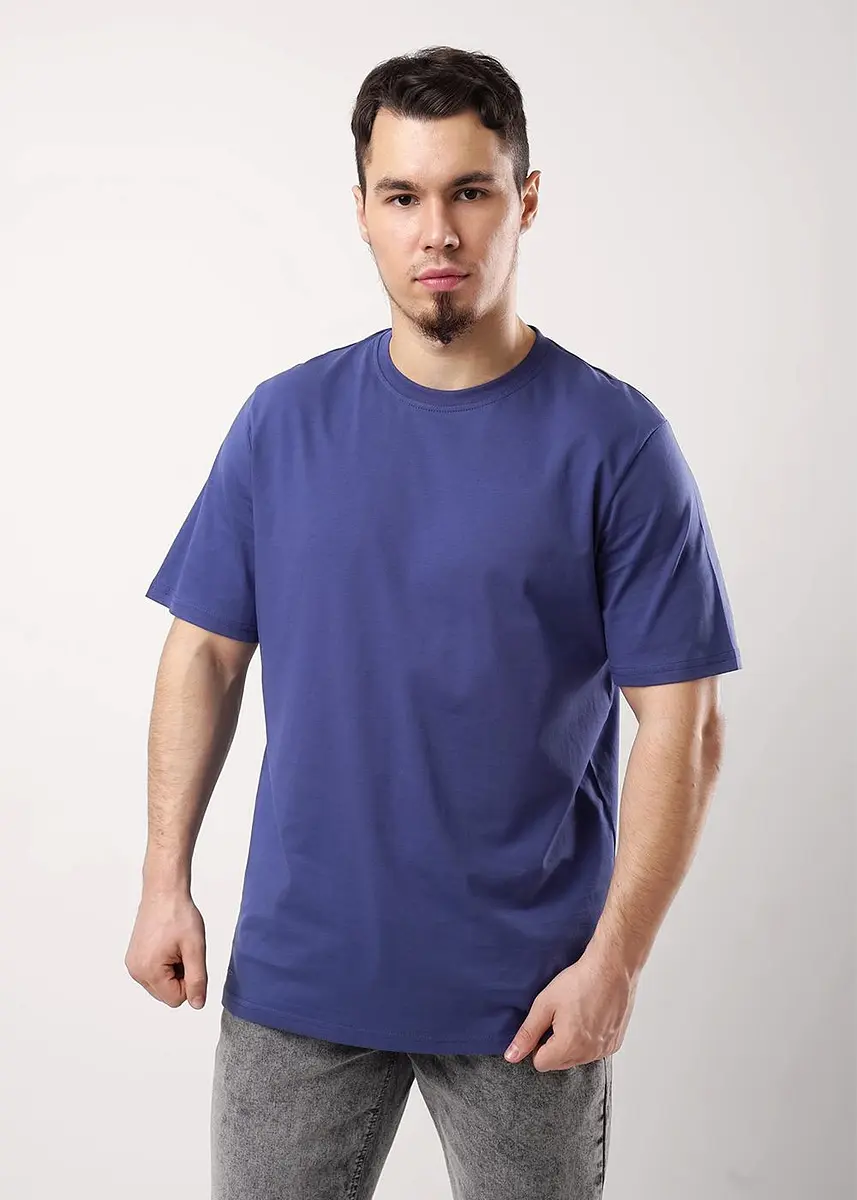 

Футболка, Синий;джинсовый