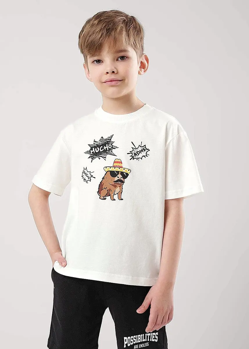 

Футболка, Белый;молочный