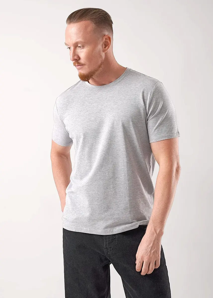 

Футболка, Серый;меланж серый