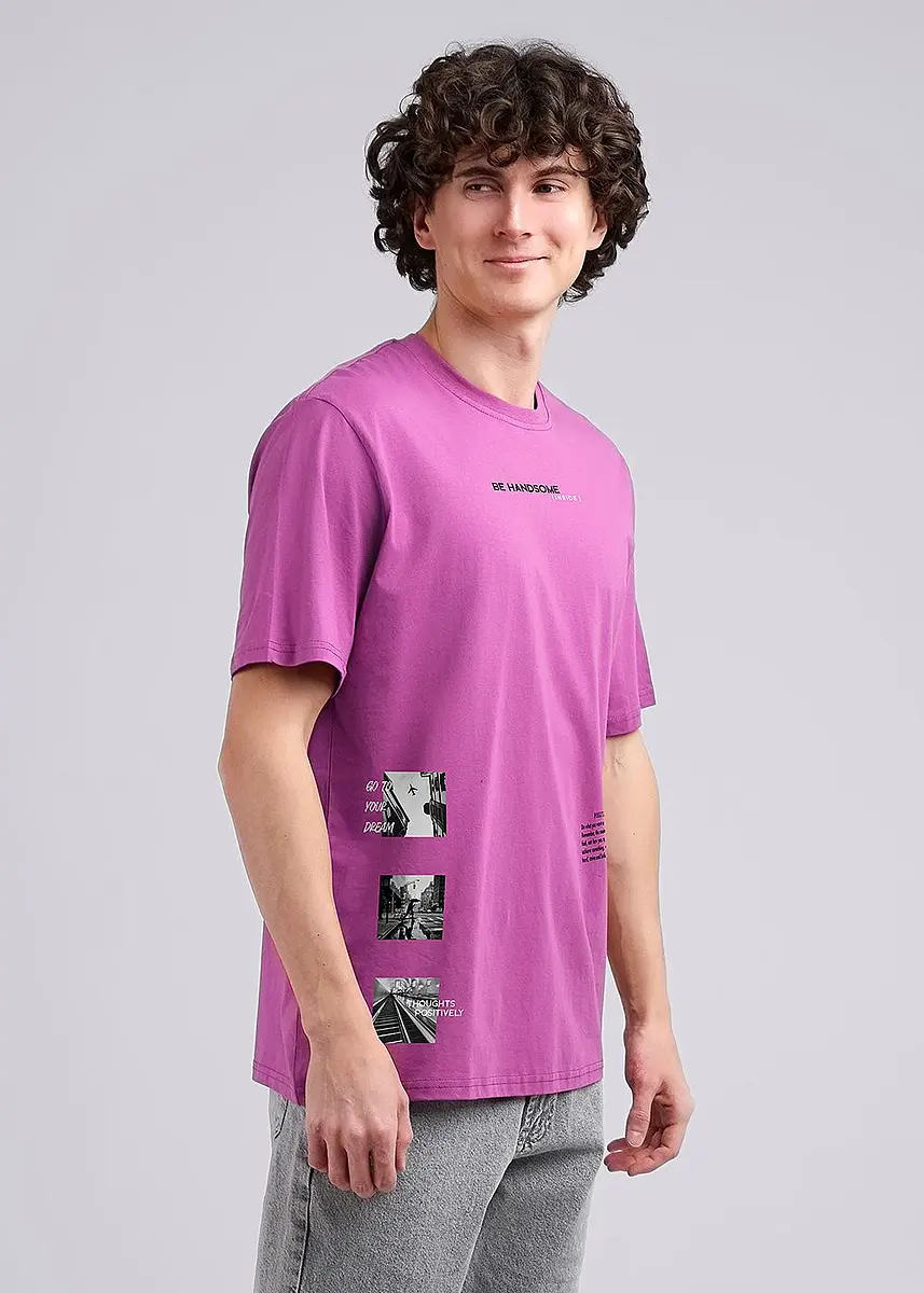 

Футболка, Розовый;св.малиновый