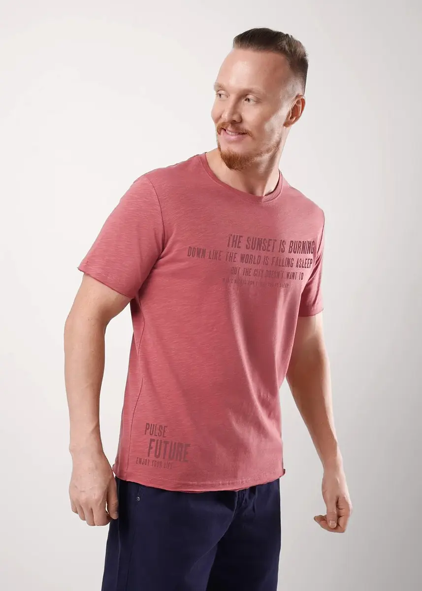 

Футболка, Красный;терракотовый