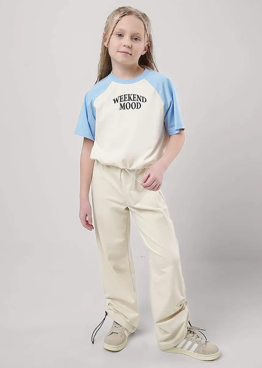 

Брюки, Бежевый;св.бежевый