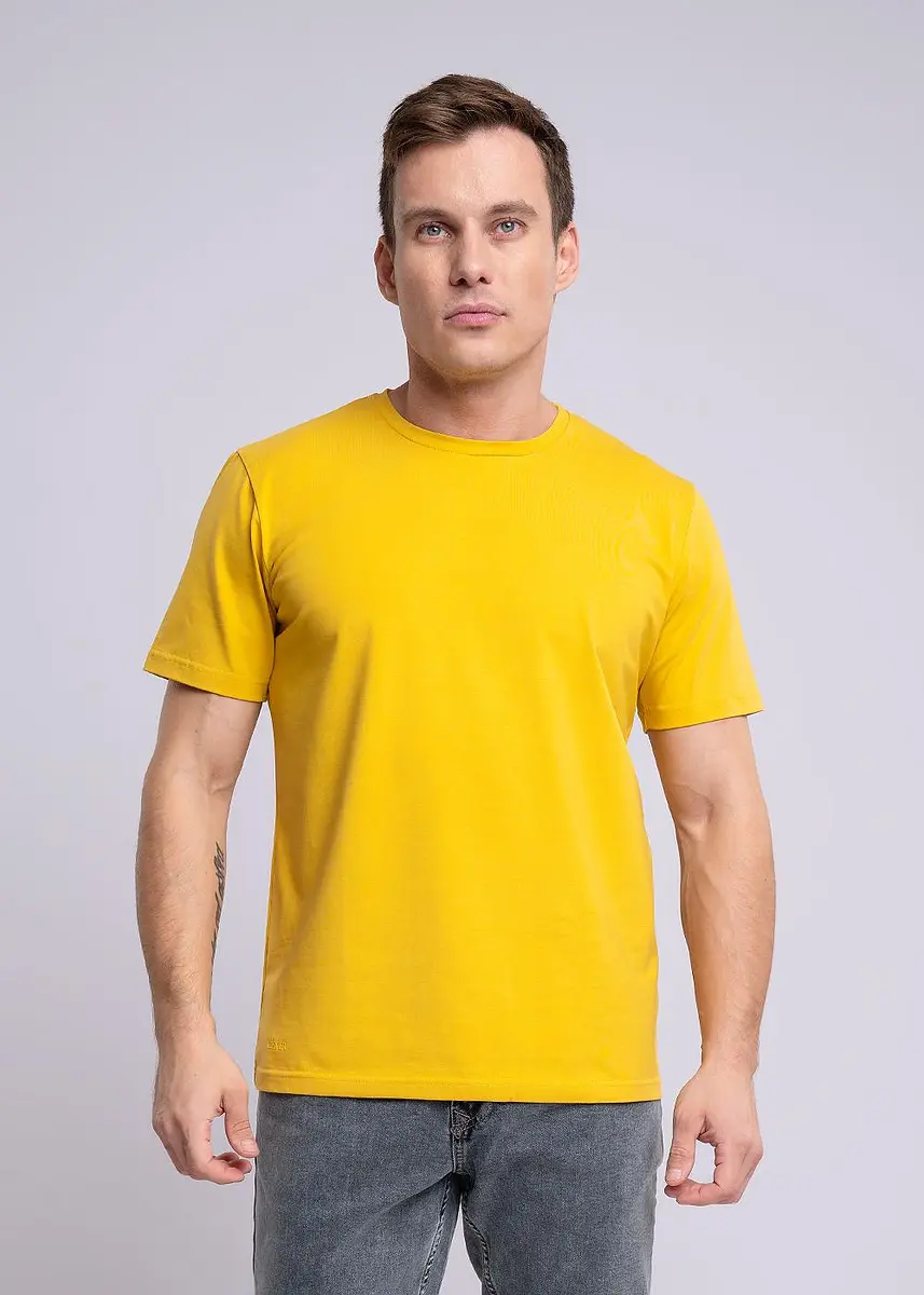 

Футболка, Желтый;горчичный