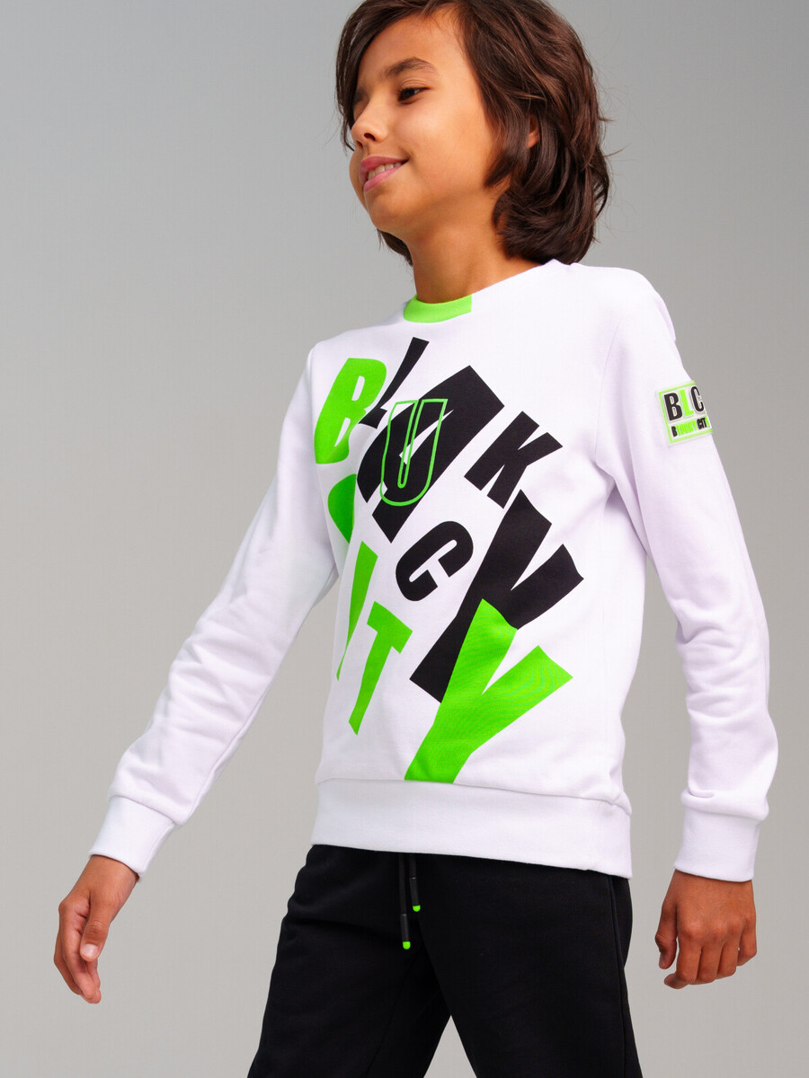 

Толстовка трикотажная, Белый