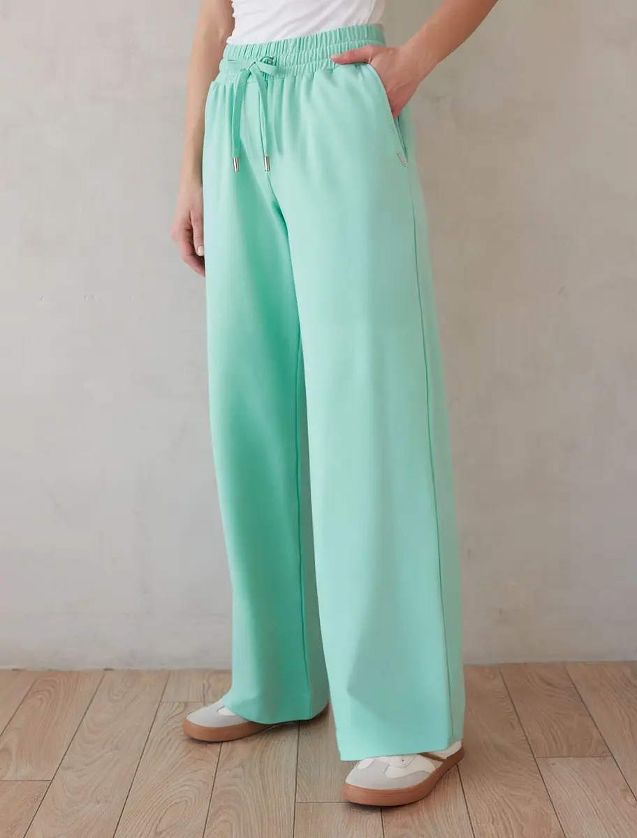 

Брюки, Бирюзовый;мятный