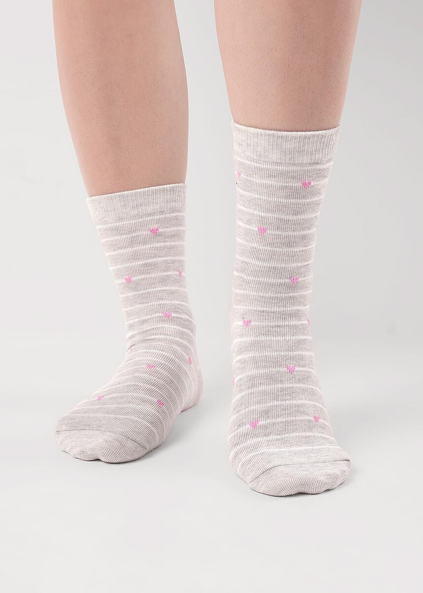 

Носки, Серый;меланж св.серый