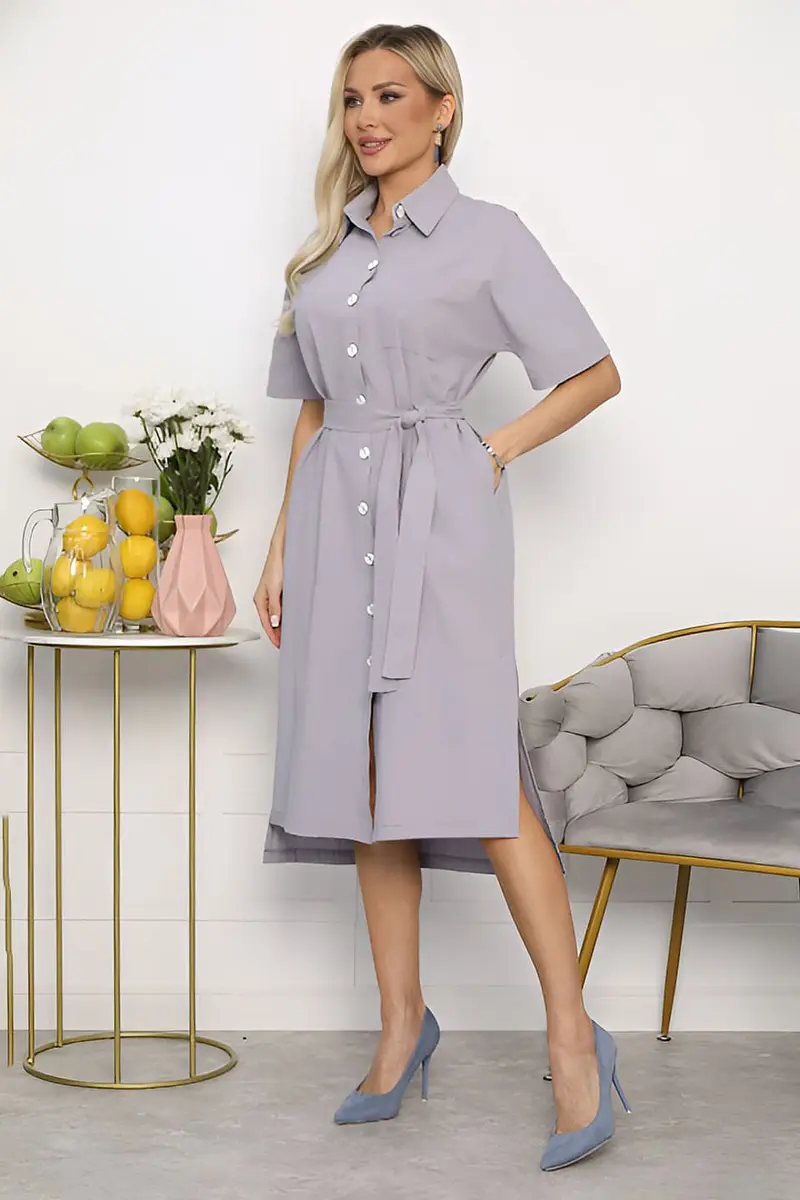 

Платье, Серый