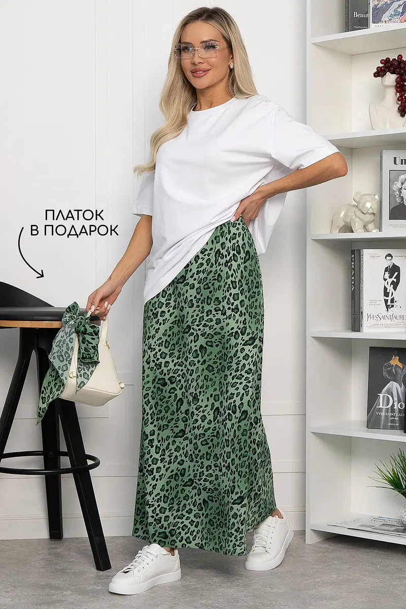 

Юбка, Зеленый