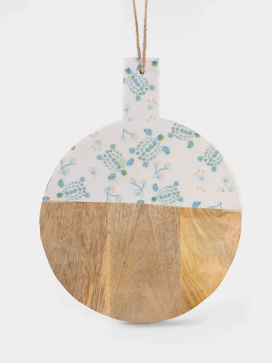 

Доска разделочная круглая, Бежевый;разноцветный