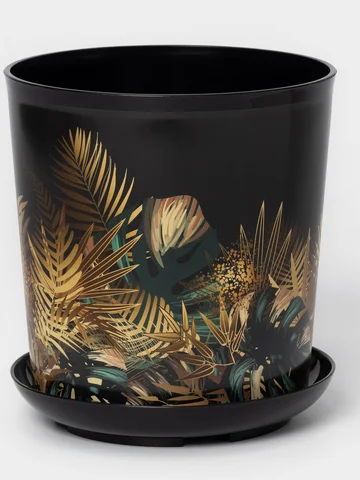 Горшок для цветов с поддоном доляна