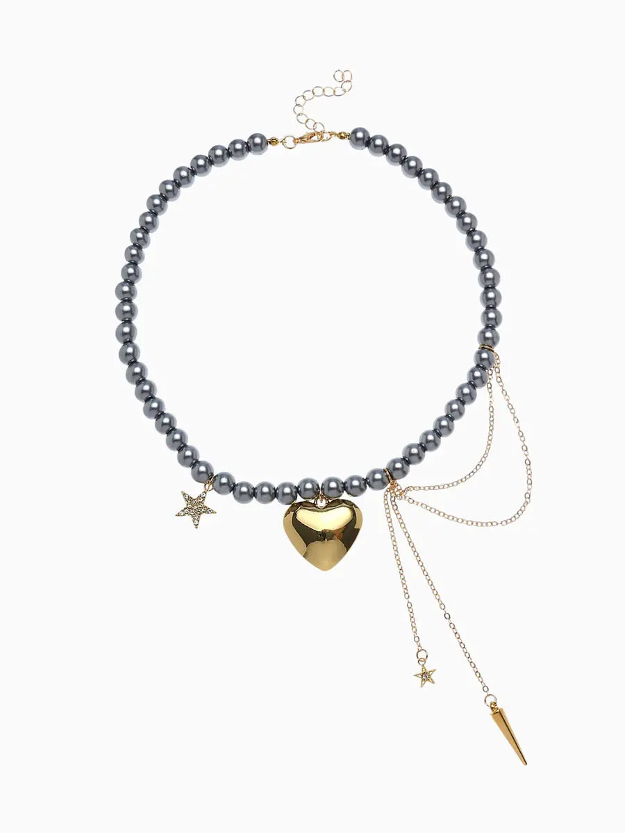 

Колье, Серый