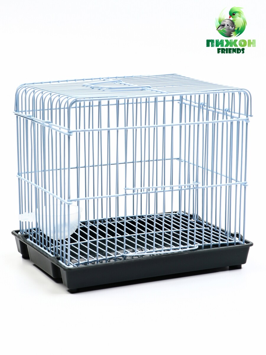 

Клетка усиленная для джунгарских хомяков, 21×16×19 см, серая, Серый