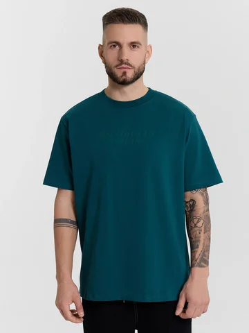 Футболка мужская синяя