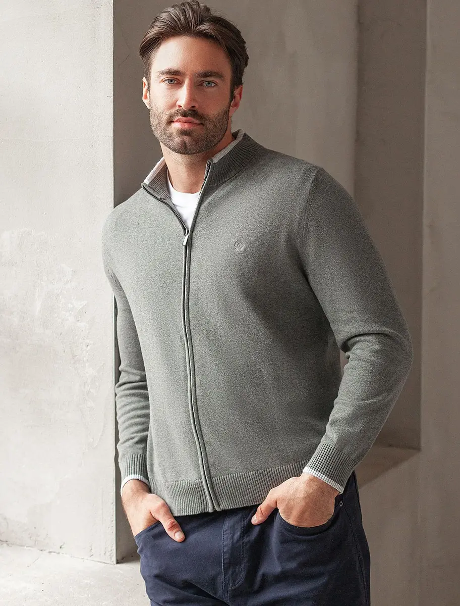 

Кардиган, Серый;серый меланж