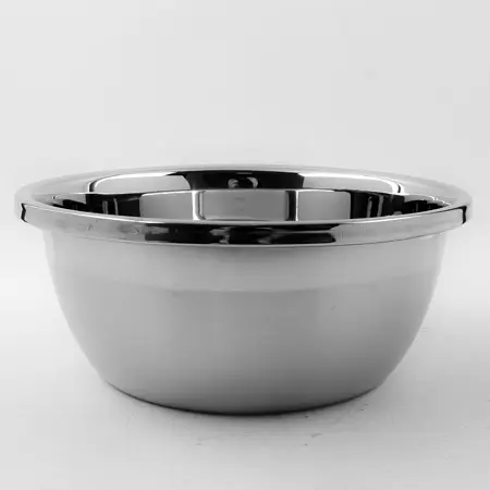 

Миска металлическая кухонная 2,5, Серебристый