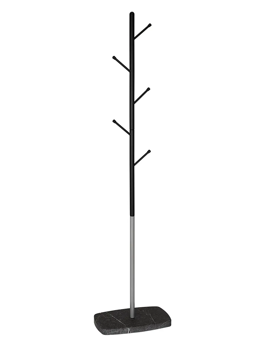 

Вешалка напольная Пико 8 черный/металлик/торос графит софт