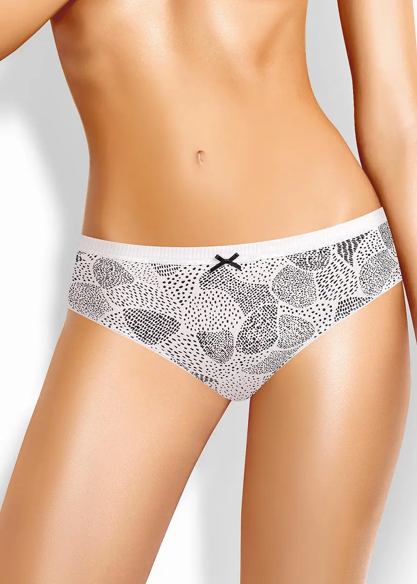 

Трусы, Бежевый;молочный/черный