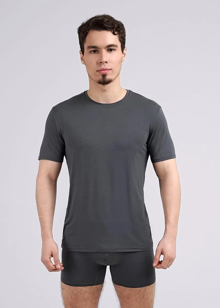 

Футболка, Серый;т.хаки