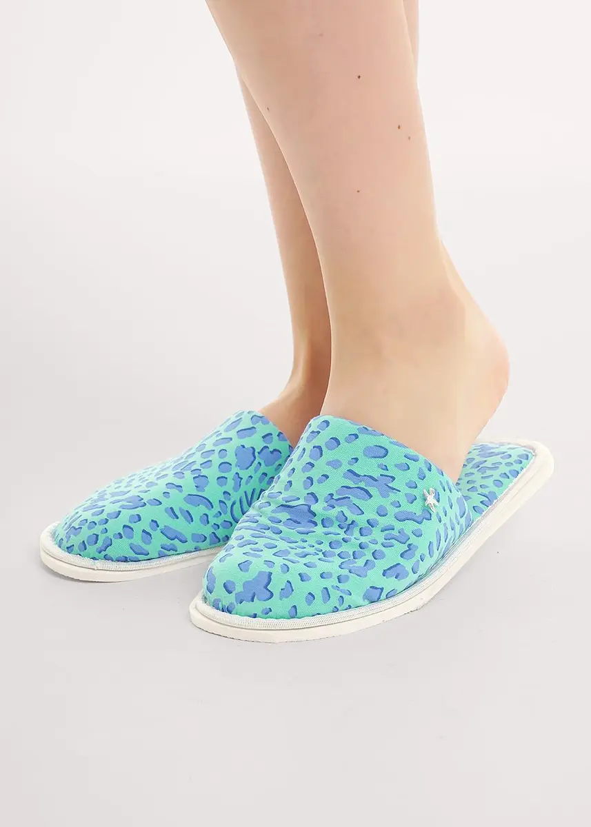 

Тапки, Св.зеленый/голубой