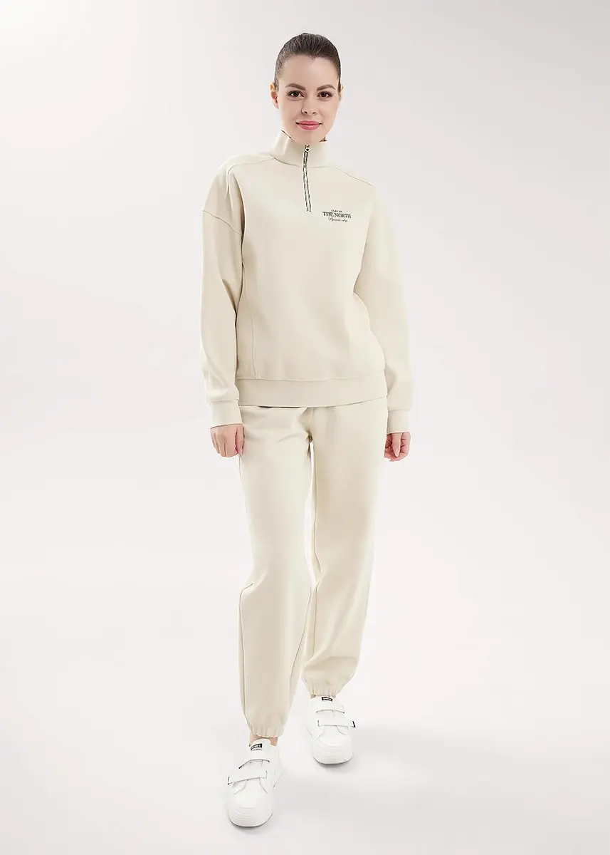 

Брюки, Бежевый;св.бежевый