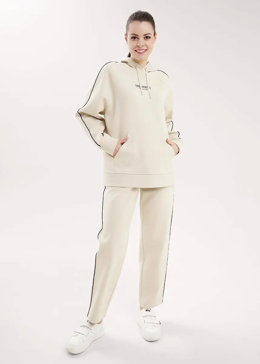 

Брюки, Бежевый;св.бежевый