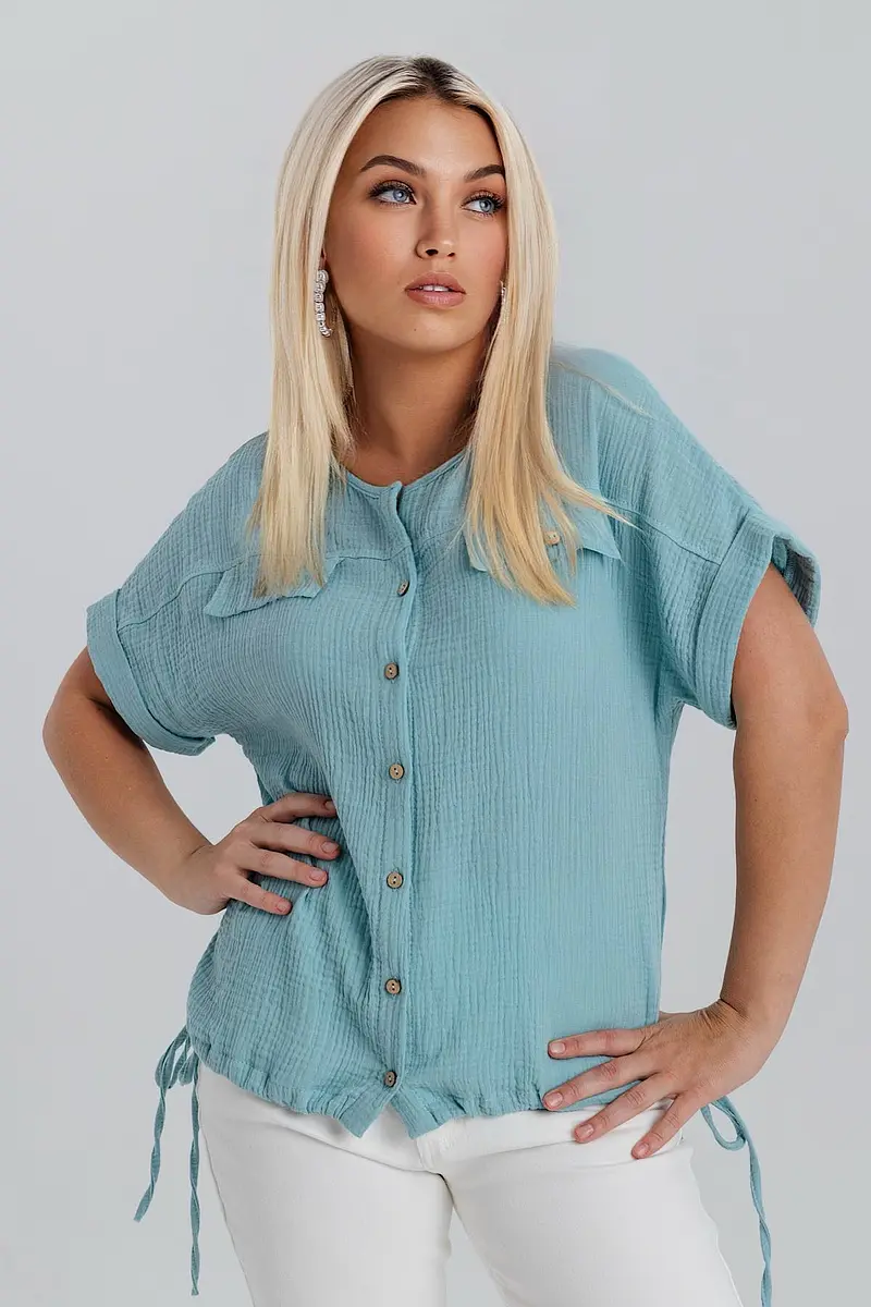 

Блузка, Зеленый;мятный