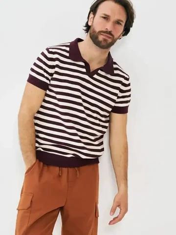 Футболка вязаная