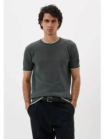 Футболка вязаная