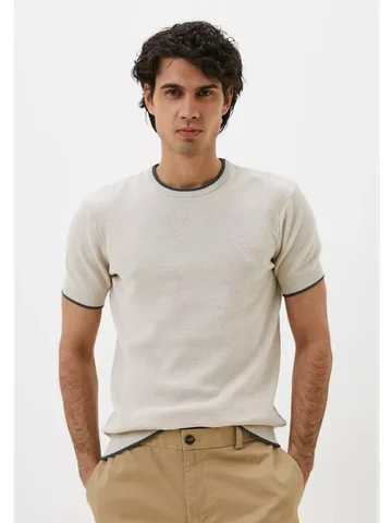 Футболка вязаная