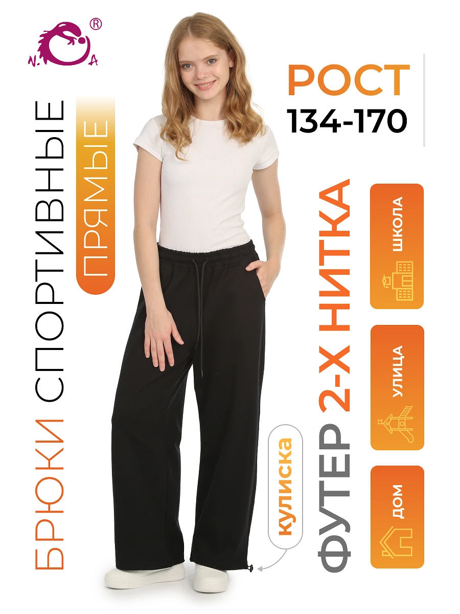 

Брюки, Черный