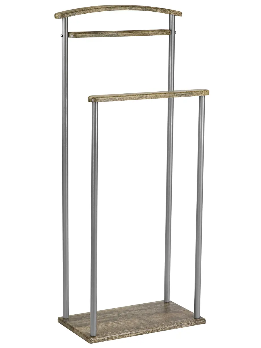 

Вешалка костюмная Верис 4 металлик/дуб крымский состаренный