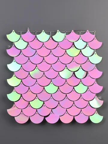 Панель с пайетками для фотозоны 30×30 см