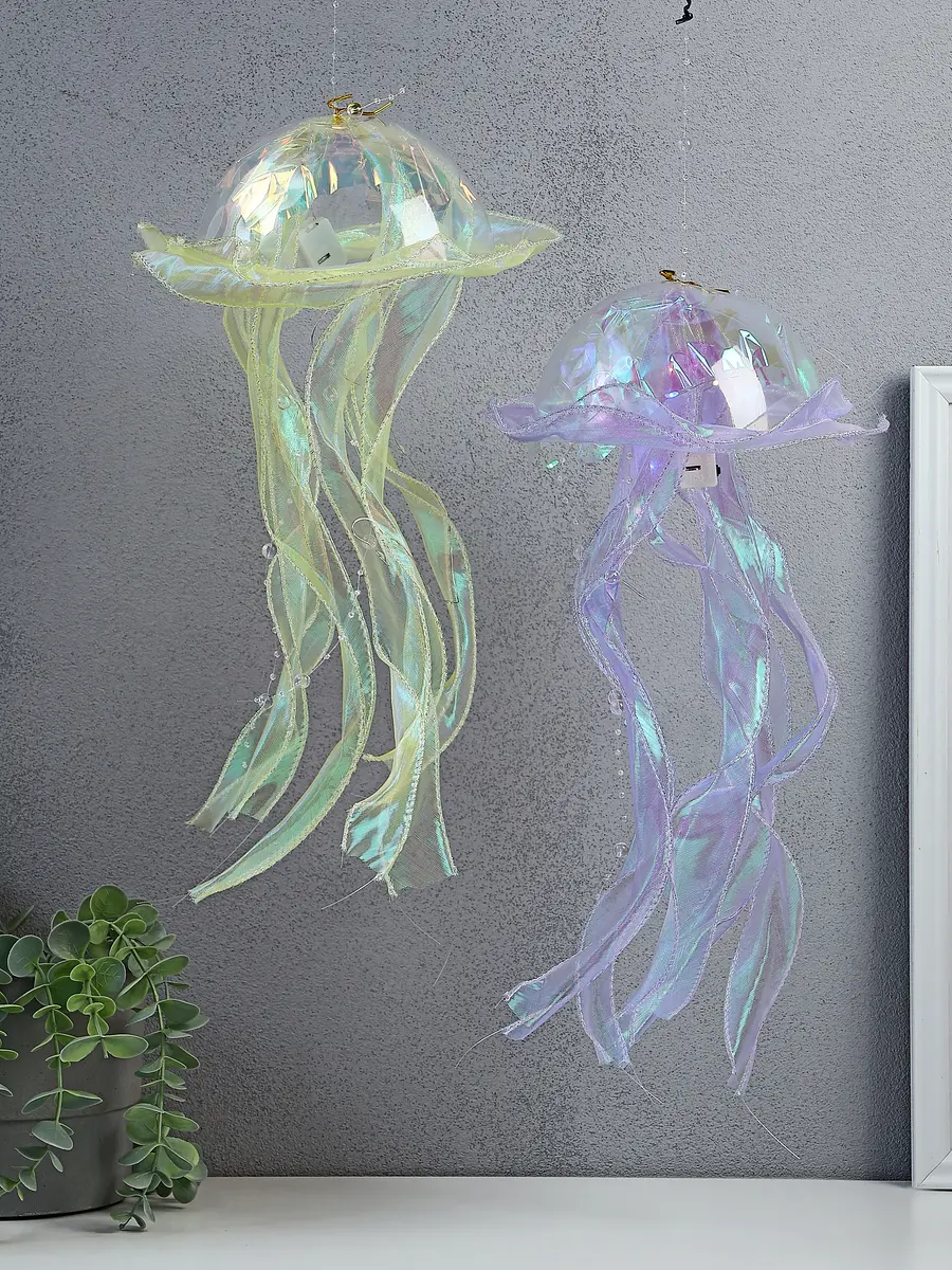 

Набор фигурок светящихся, Желтый;сиреневый