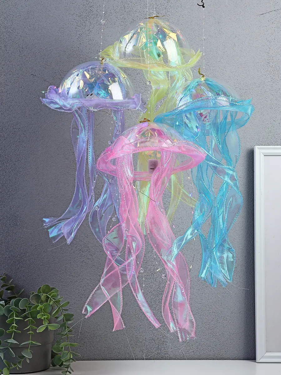 

Набор фигурок светящихся, Розовый;желтый;голубой;сиреневый