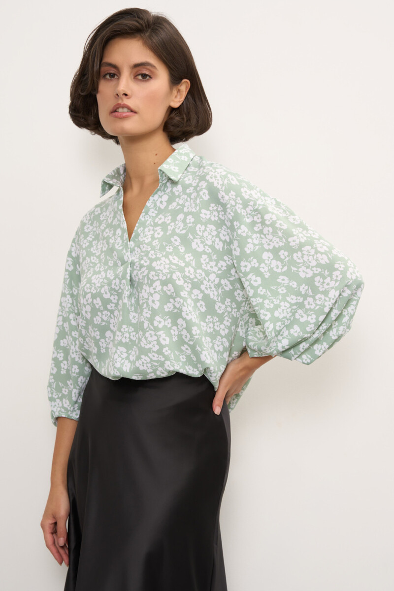 

Рубашка, Зеленый;мятный