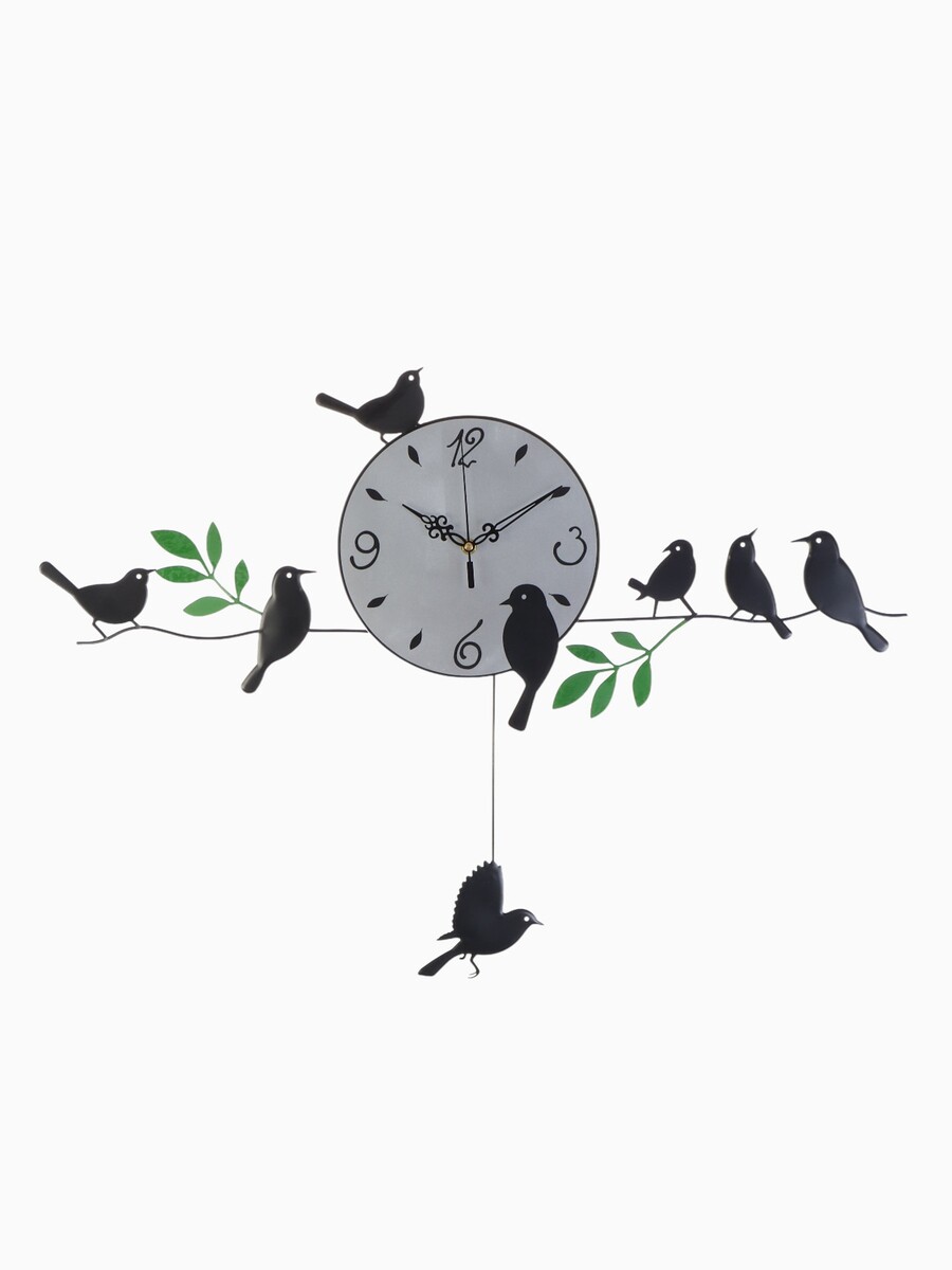 

Часы настенные интерьерные, Черный