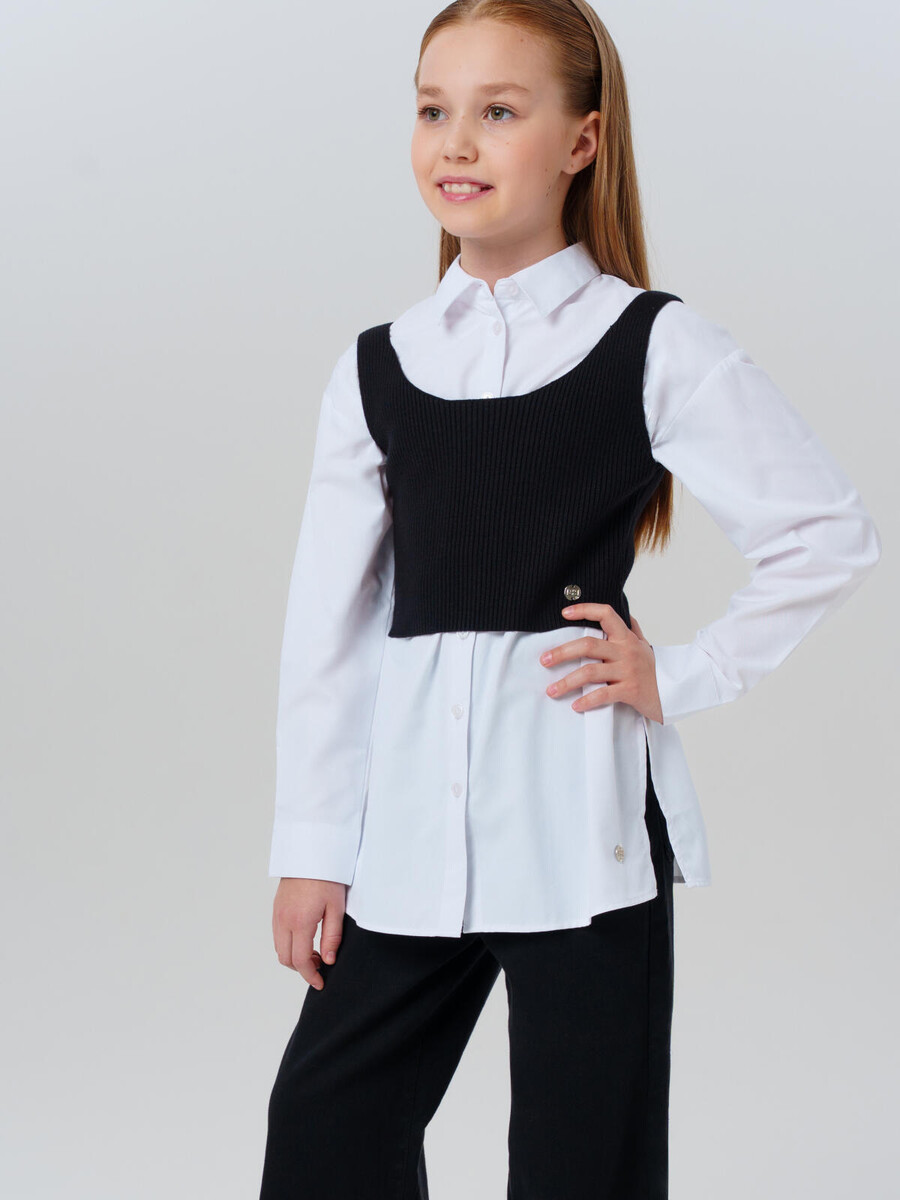 

Жилет трикотажный, Черный