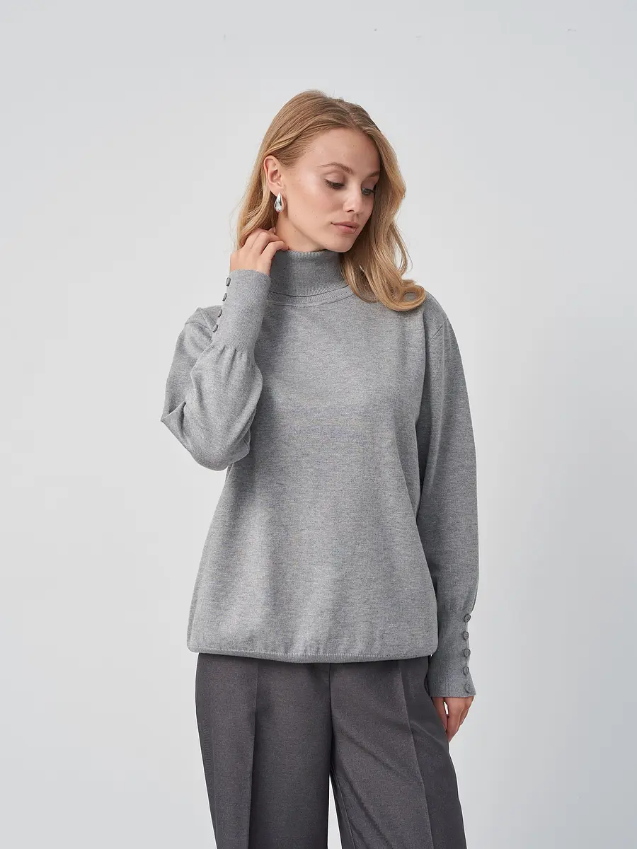 

Водолазка, Серый