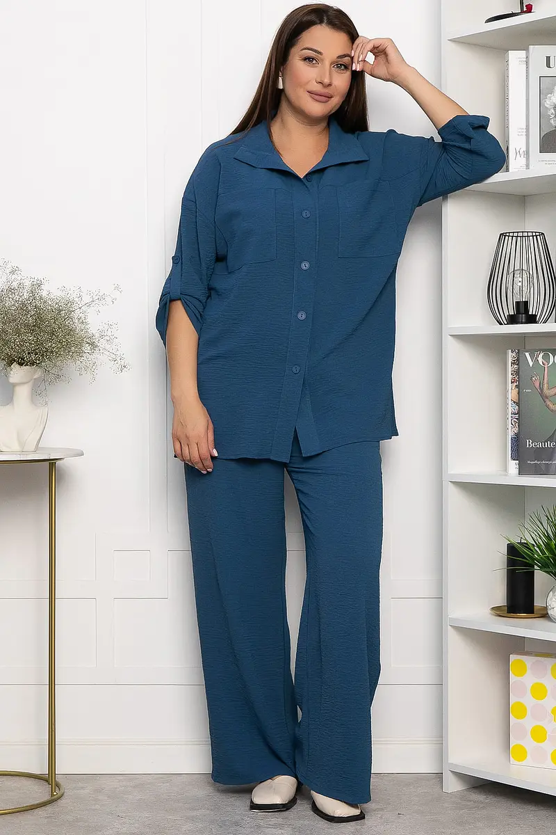 

Костюм, Синий